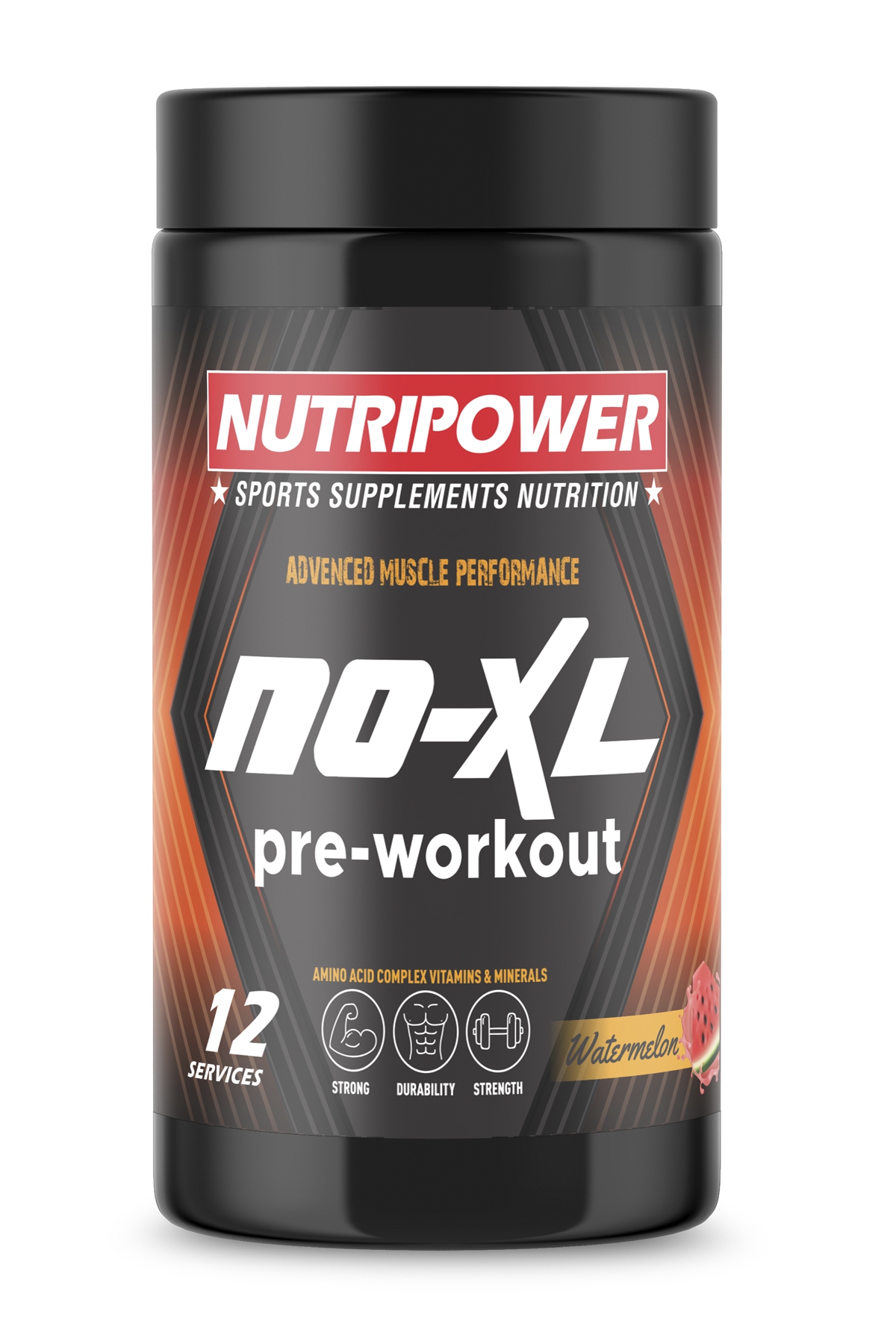 Nutripower NO-XL Pre-Workout 170g Karpuz