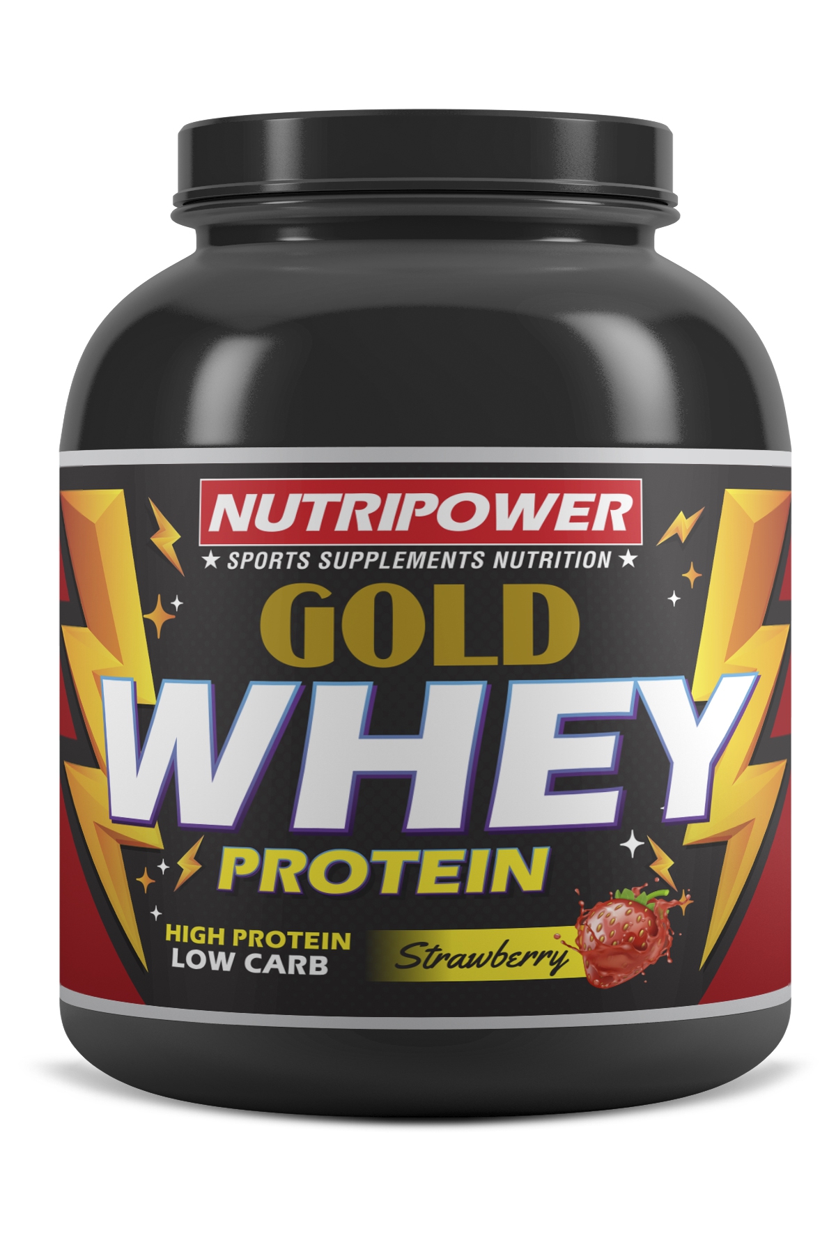 Nutripower Gold Whey Protein 2250g Çilek 75 Servis